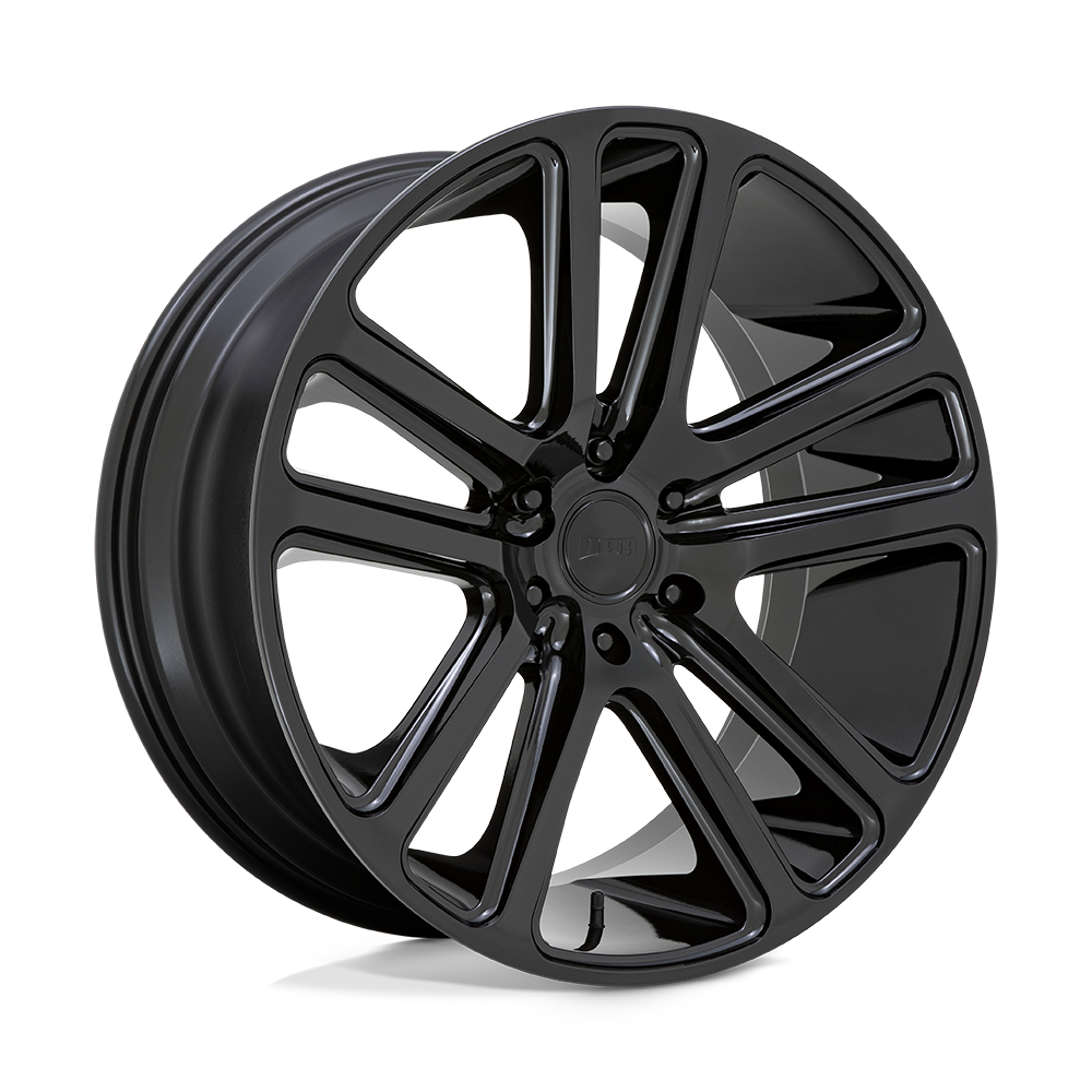 26x10 DUB S256 Flex Gloss Black Wheel 6x135 (30mm)