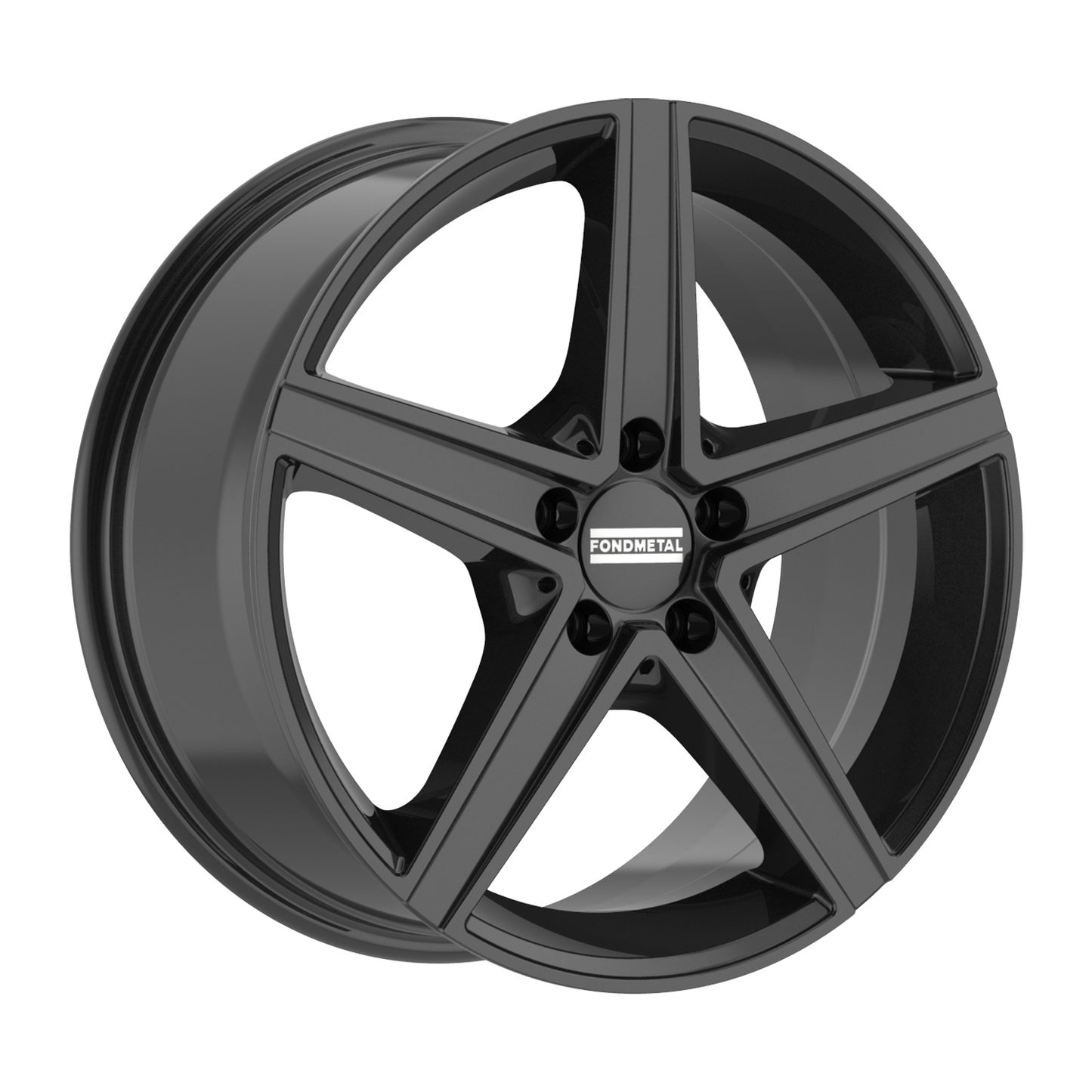 18x8 Fondmetal Ioke Gloss Black Wheel 5x112 (38mm)