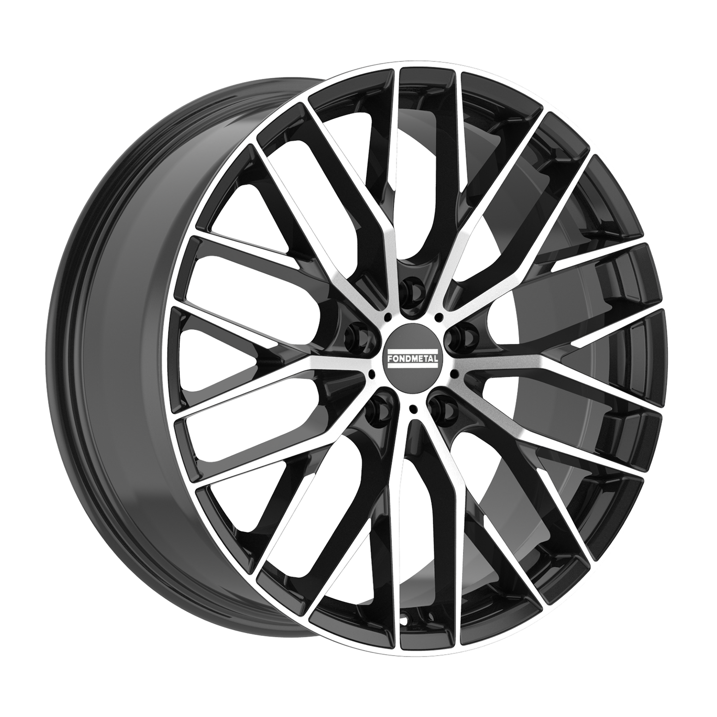 21x9 Fondmetal Makhai Gloss Black Machined Wheel 5x112 (33mm)