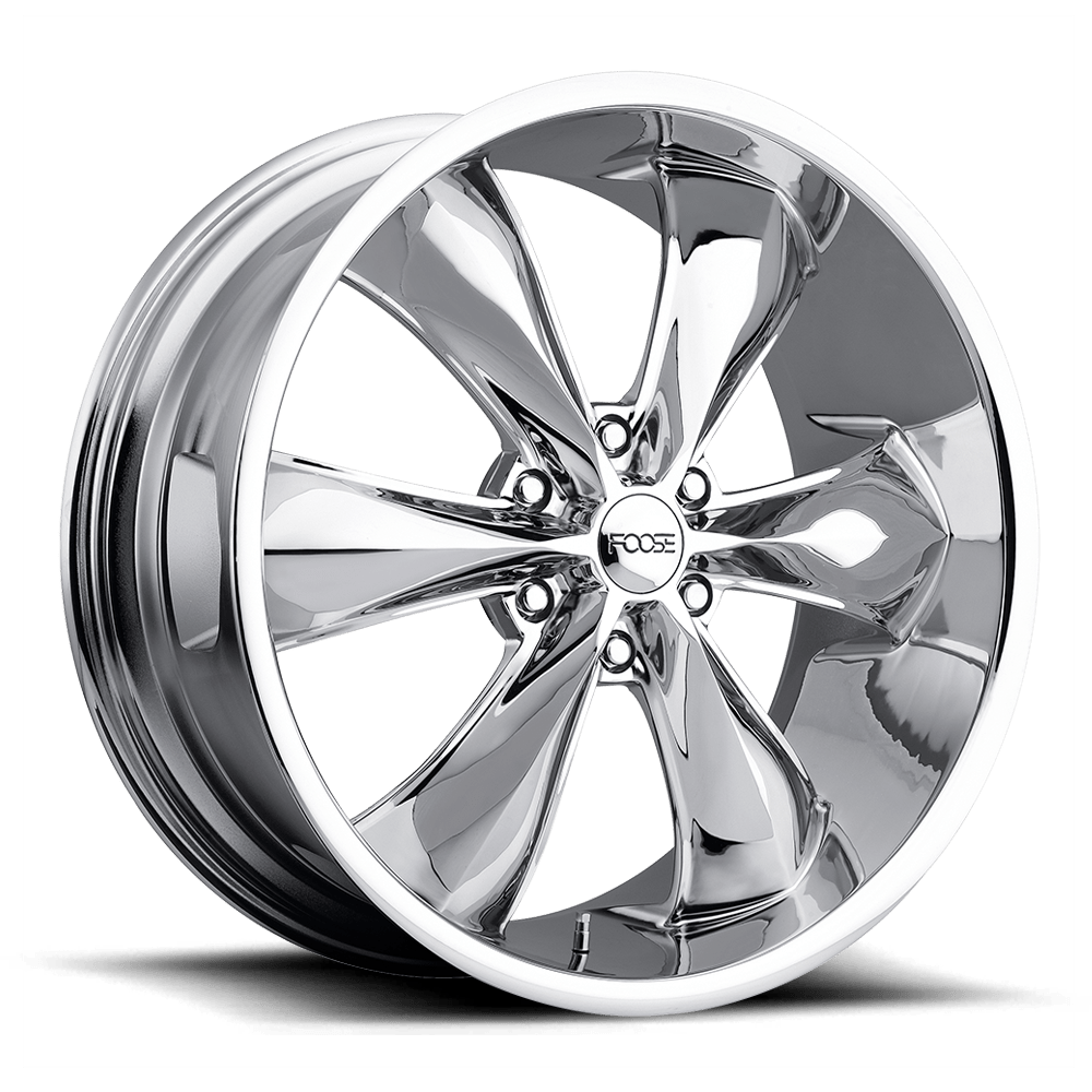 22x9.5 Foose F137 LEGEND SIX CHROME PLATED Wheel 6x135 (35mm)