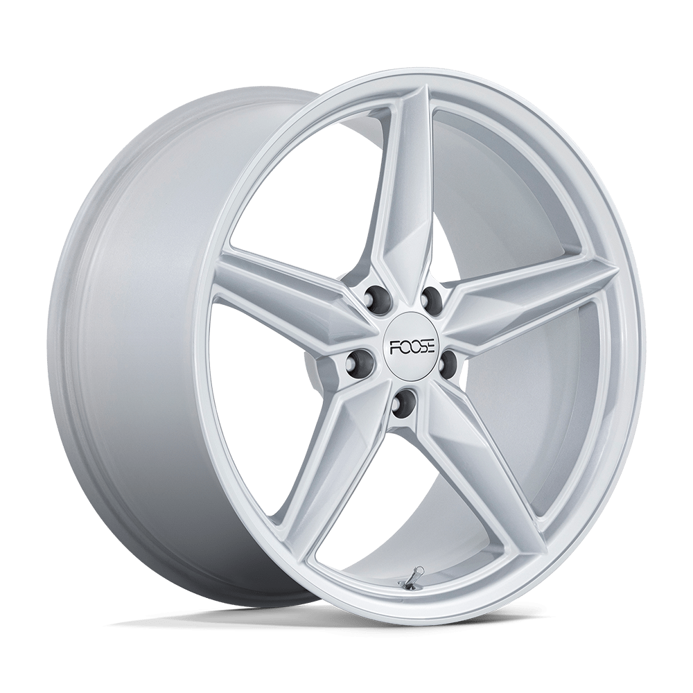 20x10 Foose F174 CF8 Gloss Silver Wheel 5x4.5 (35mm)