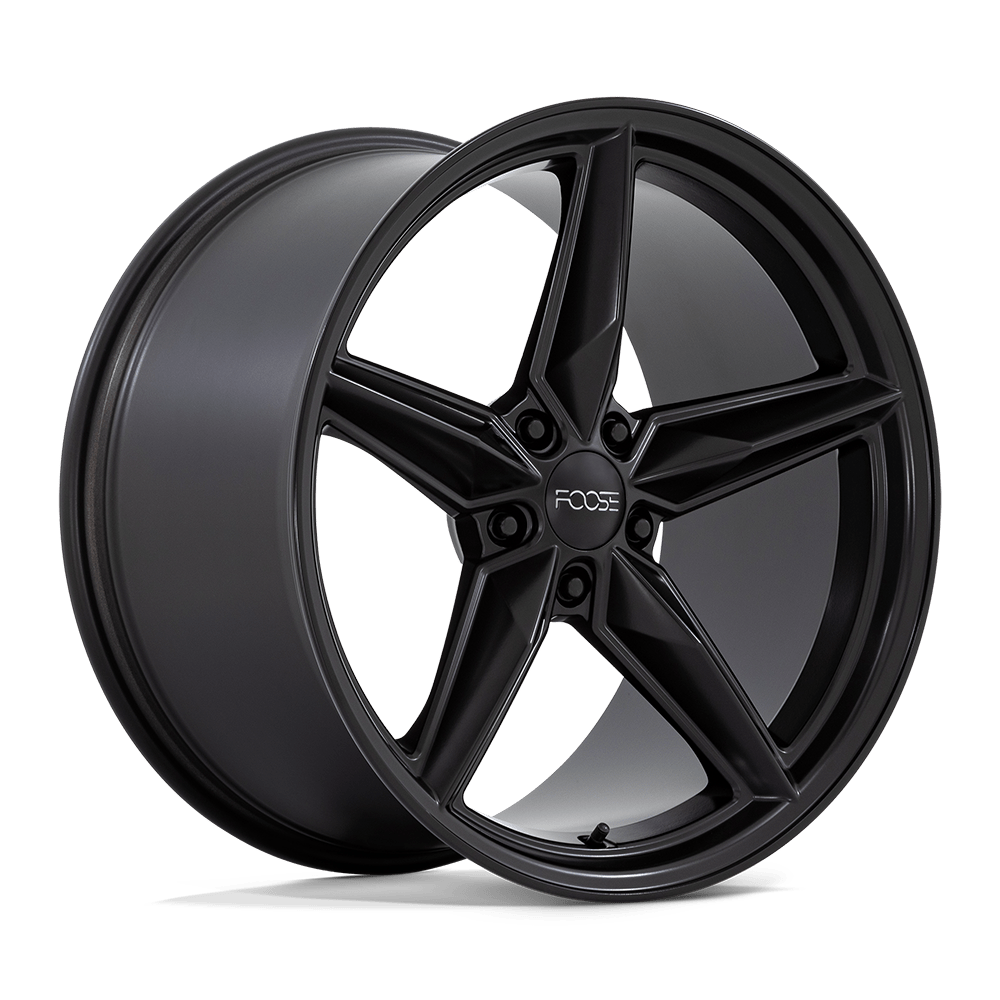 20x11 Foose F175 CF8 Matte Black Wheel 5x120 (43mm)