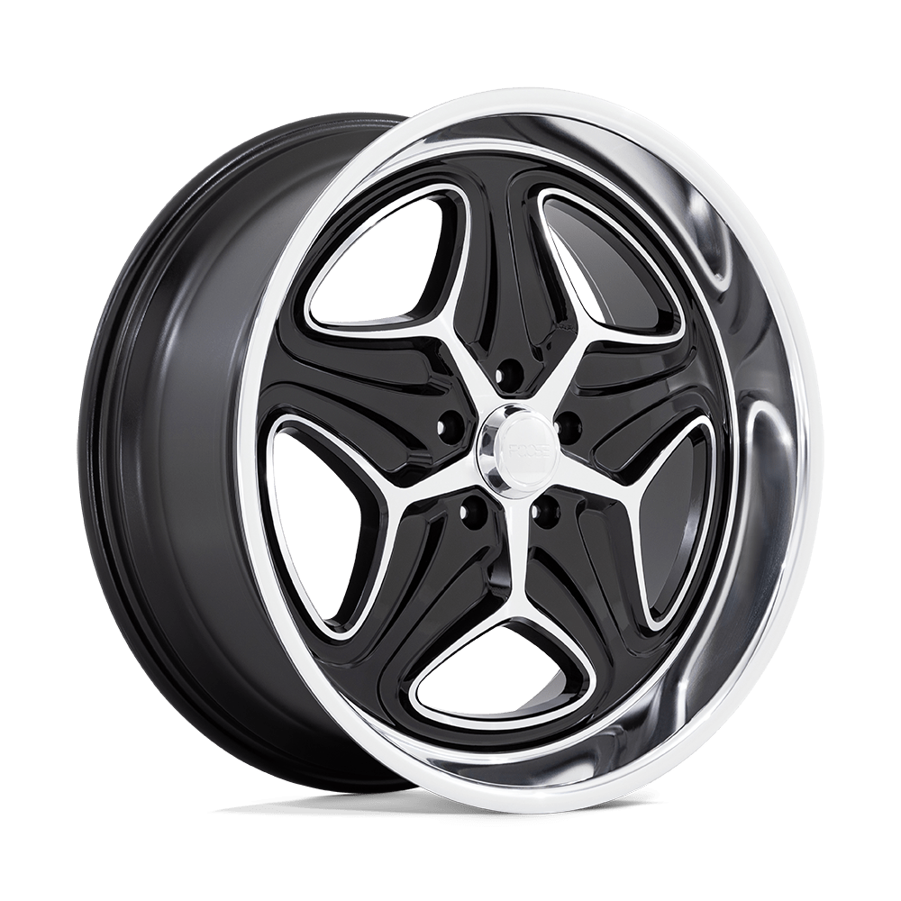 22x10.5 Foose F171 Merlot Gloss Black Machined Wheel 5x4.75 (6mm)
