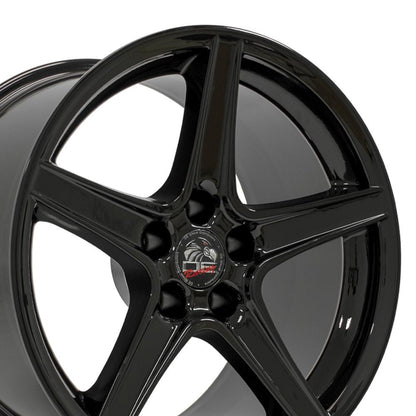 18x10 OE Wheels FR06B Gloss Black Wheel 5x4.5 (22mm)