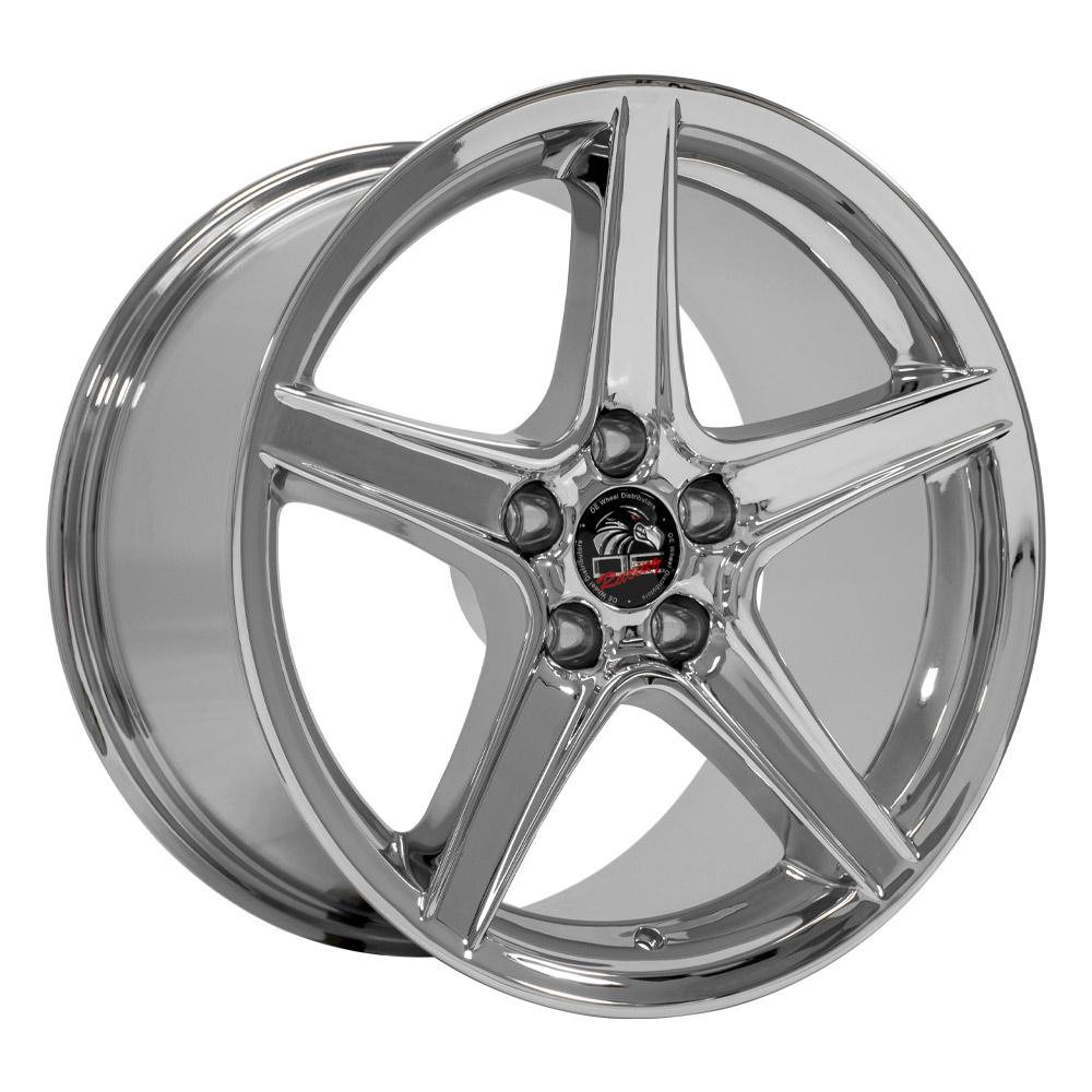 18x10 OE Wheels FR06B Chrome Wheel 5x4.5 (22mm)