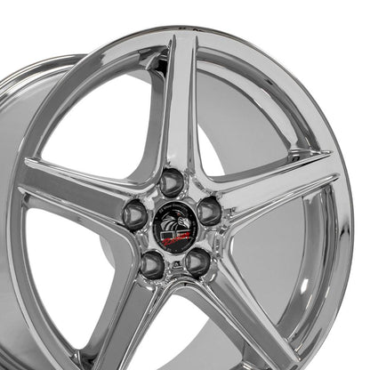 18x10 OE Wheels FR06B Chrome Wheel 5x4.5 (22mm)