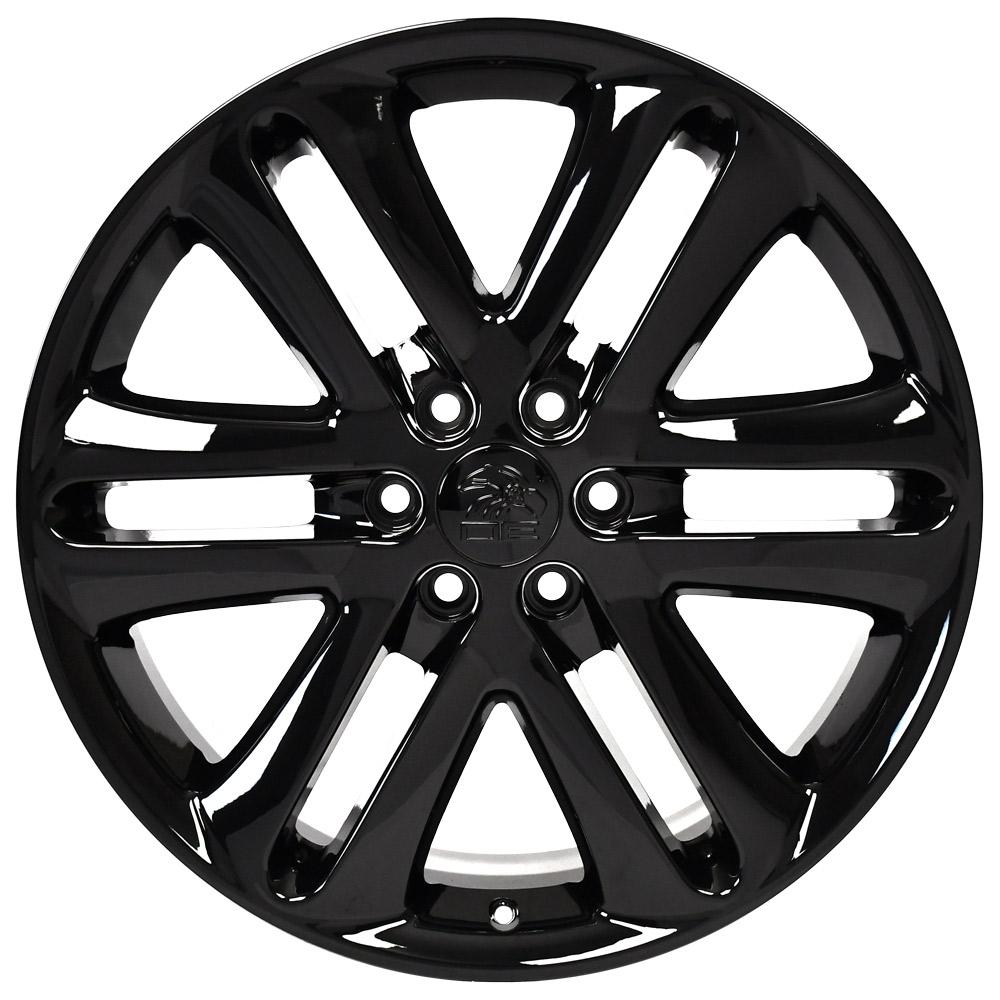 22x9 OE Wheels FR76 Gloss Black Wheel 6x135 (44mm)