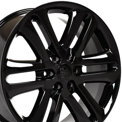 22x9 OE Wheels FR76 Gloss Black Wheel 6x135 (44mm)