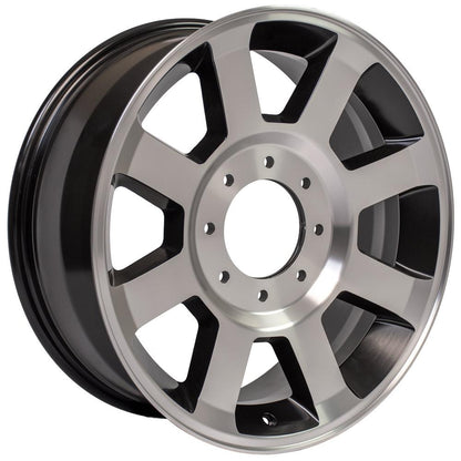 20x8 OE Wheels FR78 Satin Black Machined Wheel 8x170 (40mm)