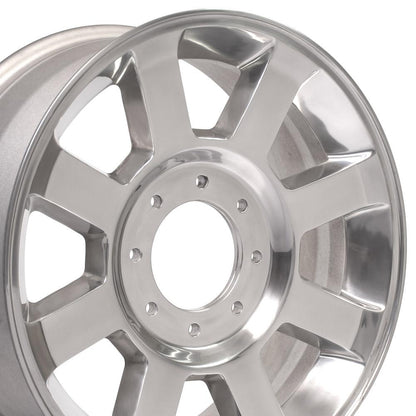 20x8 OE Wheels FR78 Polished Wheel 8x170 (40mm)