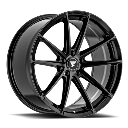20x8.5 Fittipaldi FS362B Black Wheel 5x115 (15mm)