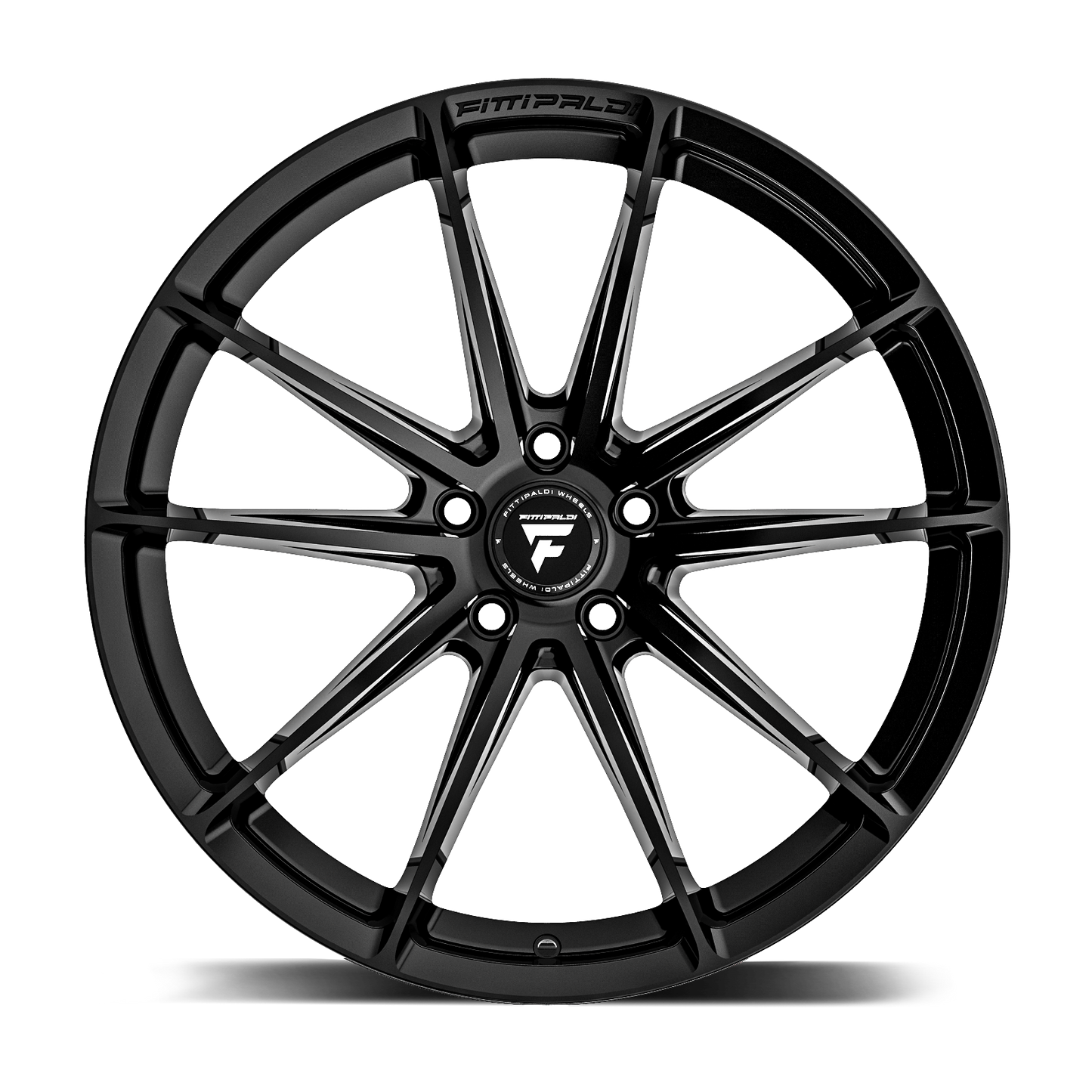 20x8.5 Fittipaldi FS362B Black Wheel 5x115 (15mm)