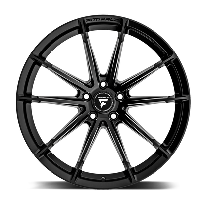 20x8.5 Fittipaldi FS362B Black Wheel 5x115 (15mm)