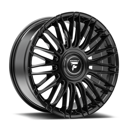 22x9.5 Fittipaldi FS369B Gloss Black Wheel 5x112/5x120 (30mm)