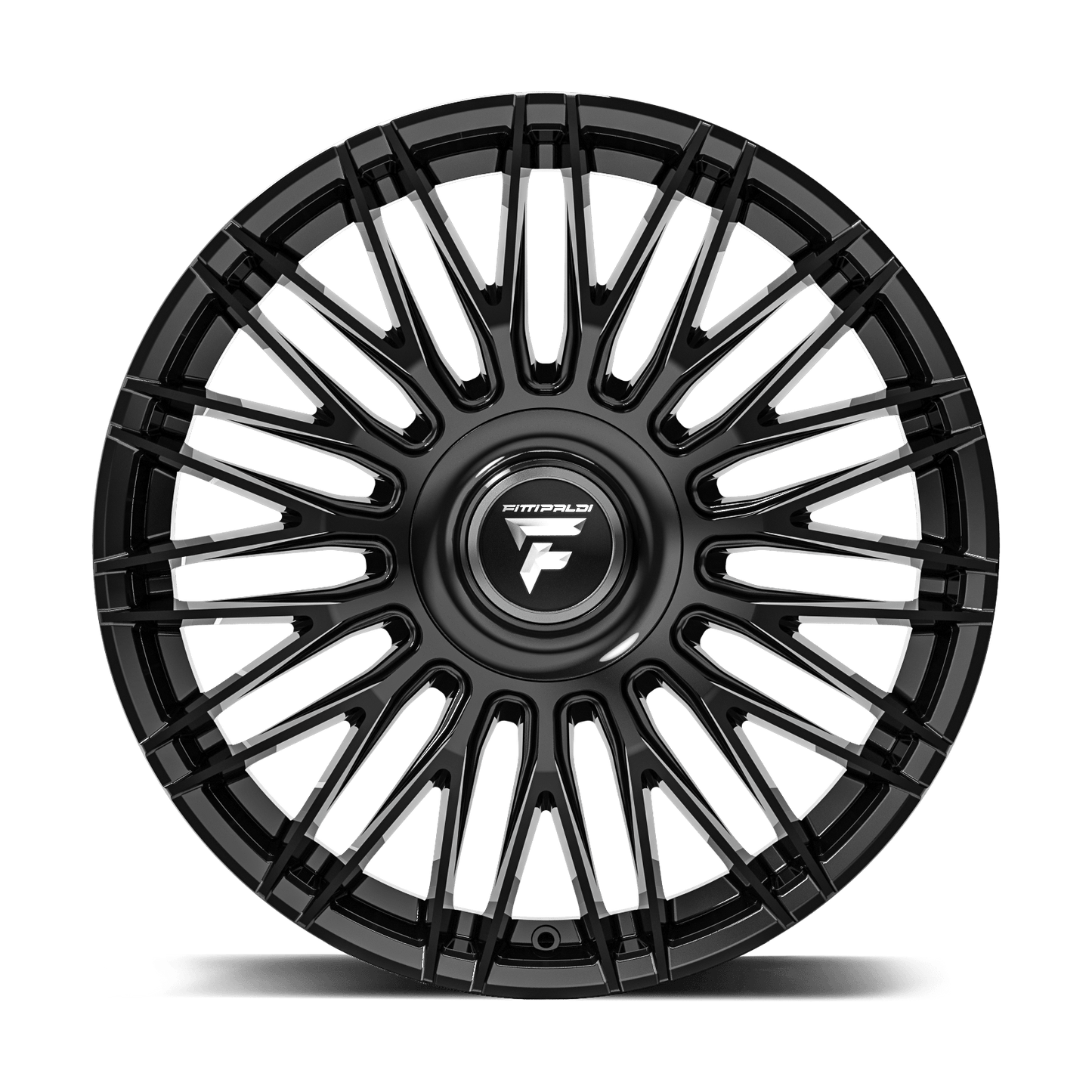 22x9.5 Fittipaldi FS369B Gloss Black Wheel 5x115/5x120 (15mm)