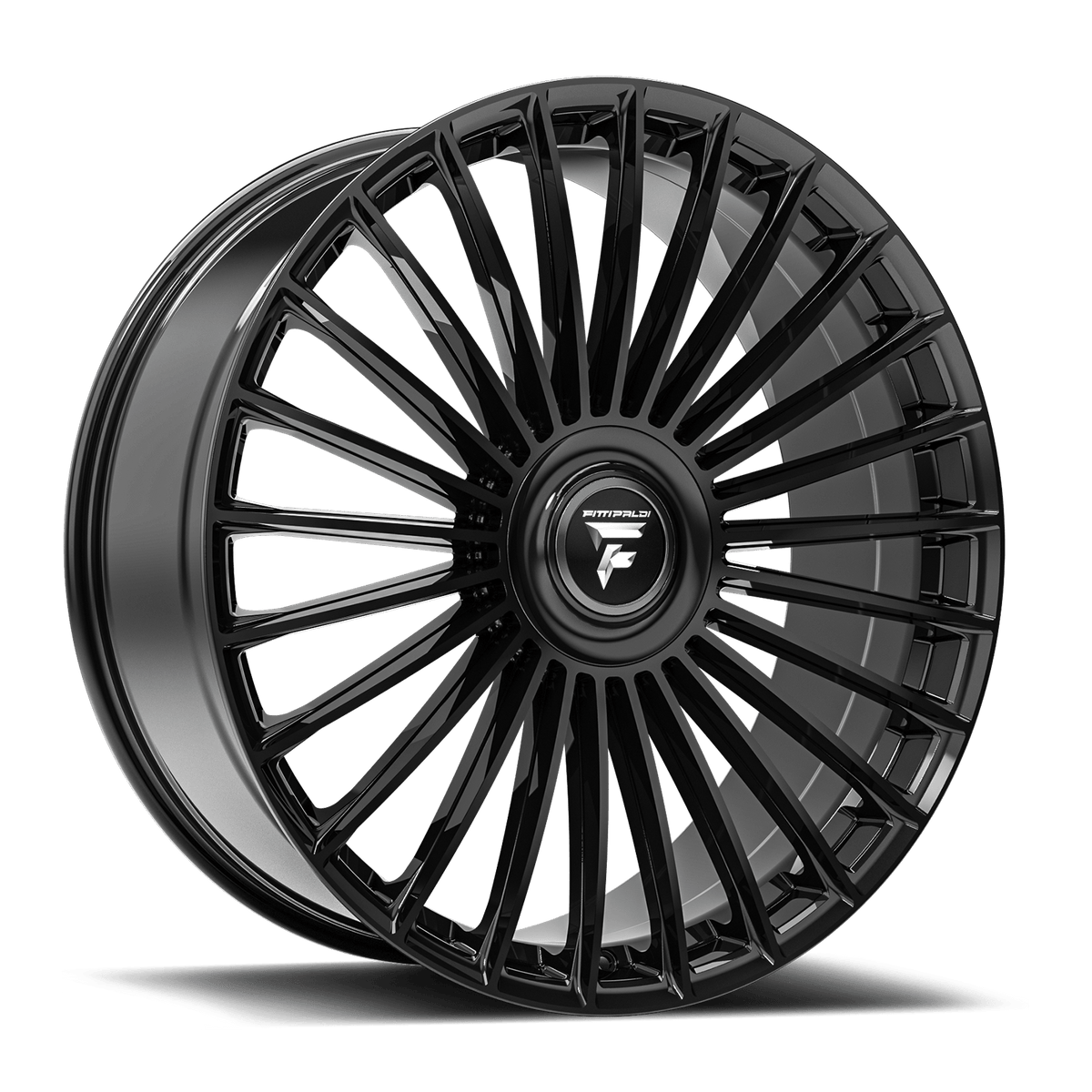 20x9 Fittipaldi FS370B Gloss Black Wheel 5x115/5x120 (15mm)