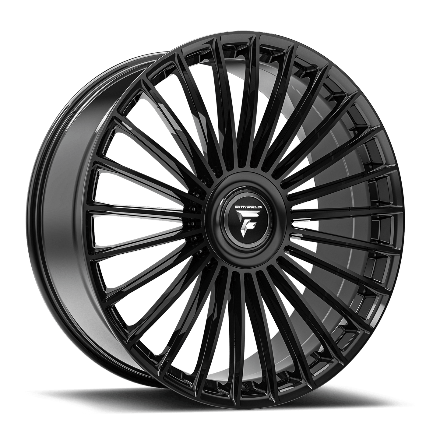 26x10 Fittipaldi FS370B Gloss Black Wheel 5x112/5x120 (30mm)