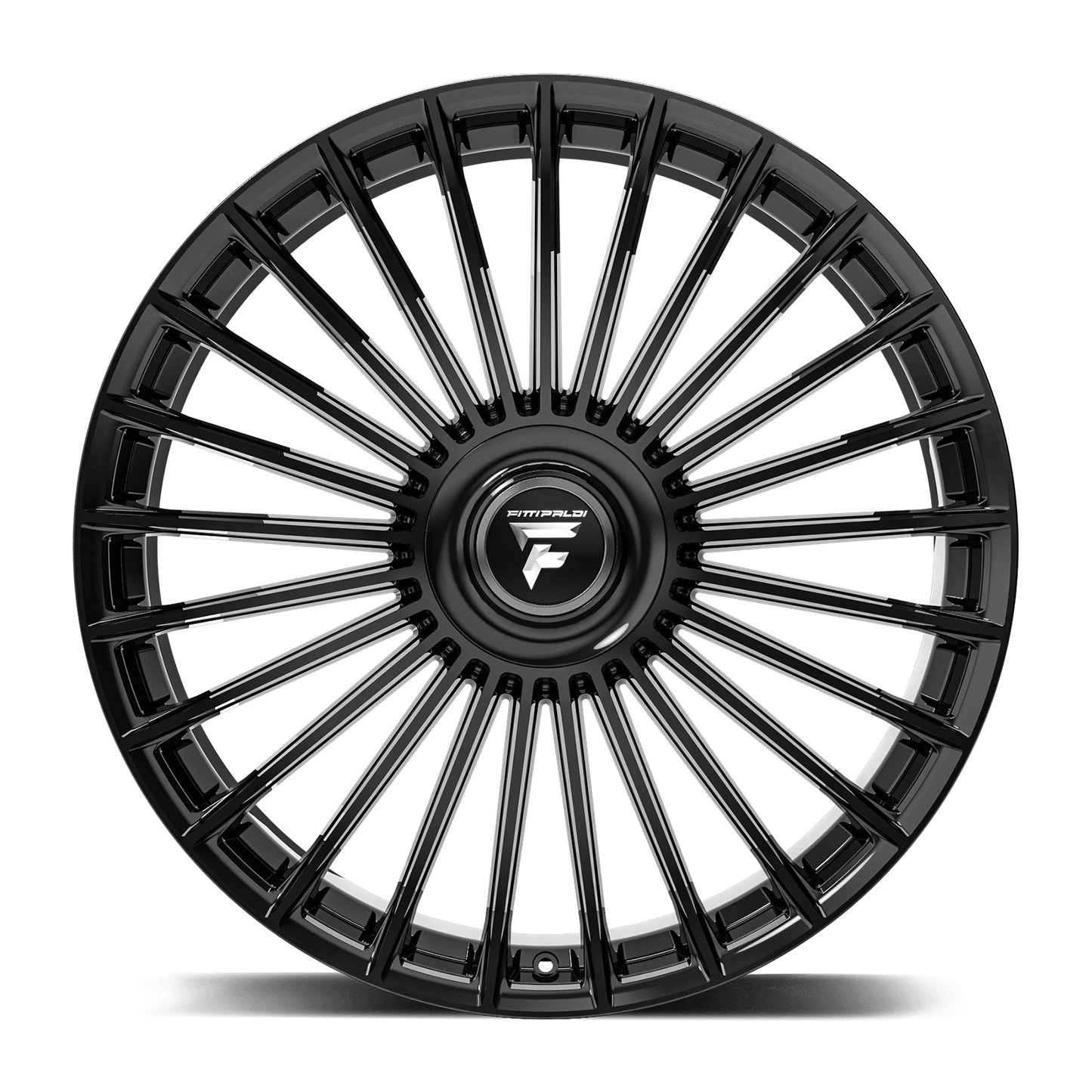 26x10 Fittipaldi FS370B Gloss Black Wheel 5x112/5x120 (30mm)