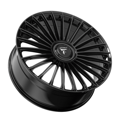 26x10 Fittipaldi FS370B Gloss Black Wheel 5x112/5x120 (30mm)