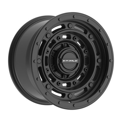 17x9 Fittipaldi Offroad FT107SB Satin Black Wheel 5x4.5/5x5 (-12mm)