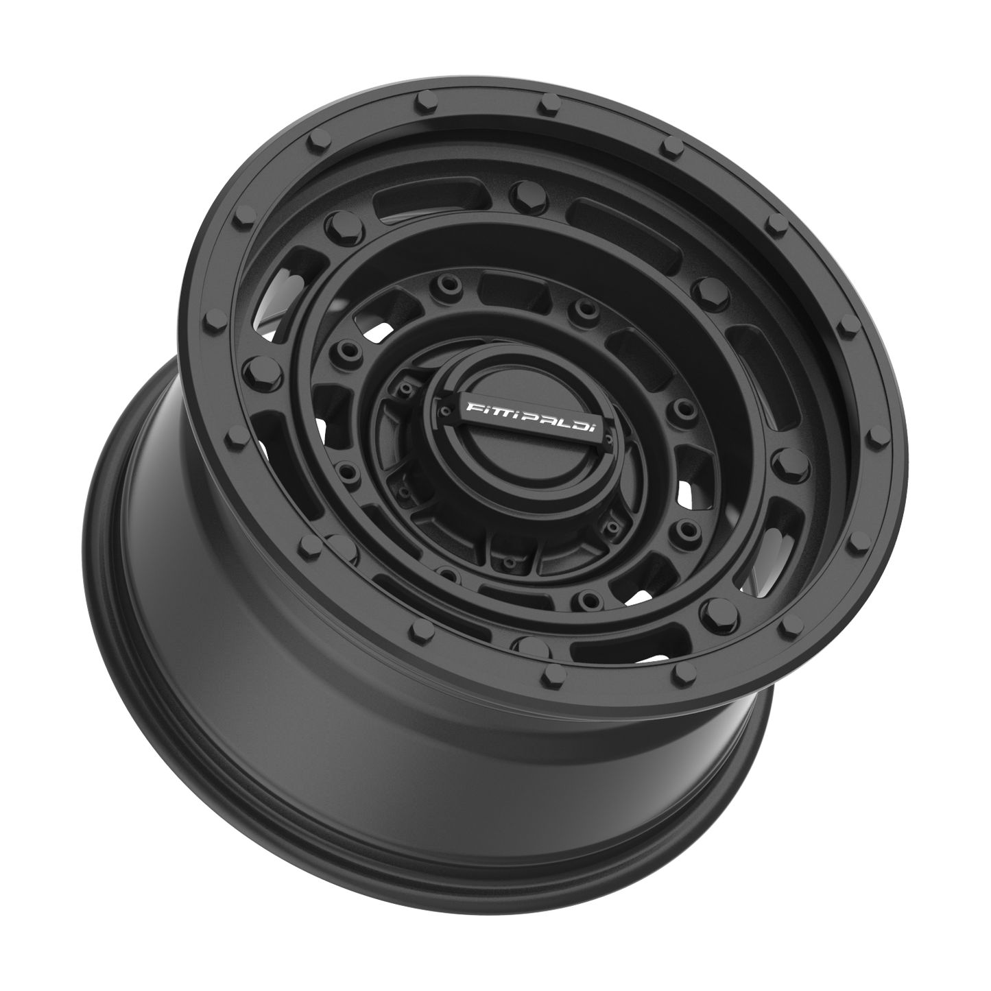 17x9 Fittipaldi Offroad FT107SB Satin Black Wheel 5x4.5/5x5 (-12mm)