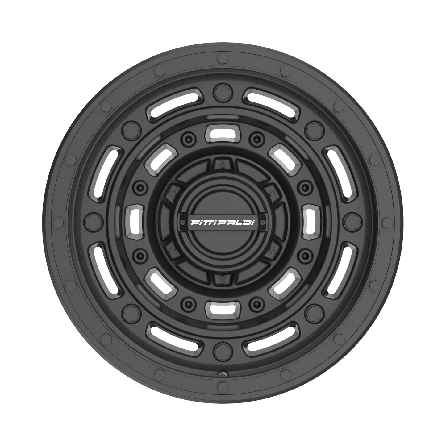 17x9 Fittipaldi Offroad FT107SB Satin Black Wheel 5x4.5/5x5 (-12mm)