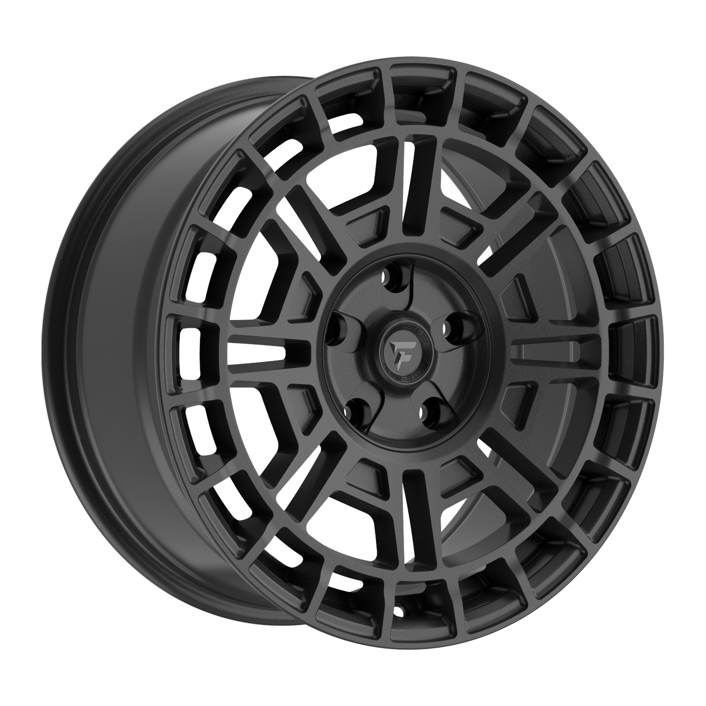 18x8 Fittipaldi Offroad FT109SB Satin Black Wheel 5x108/5x4.5 (35mm)