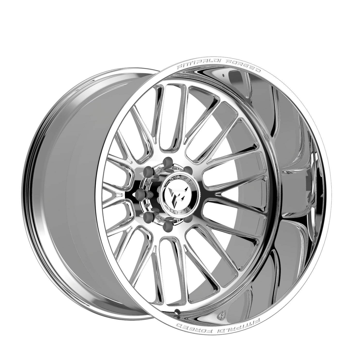24x12 Fittipaldi Offroad FTF502P Polished Wheel 8x6.5 (-44mm)
