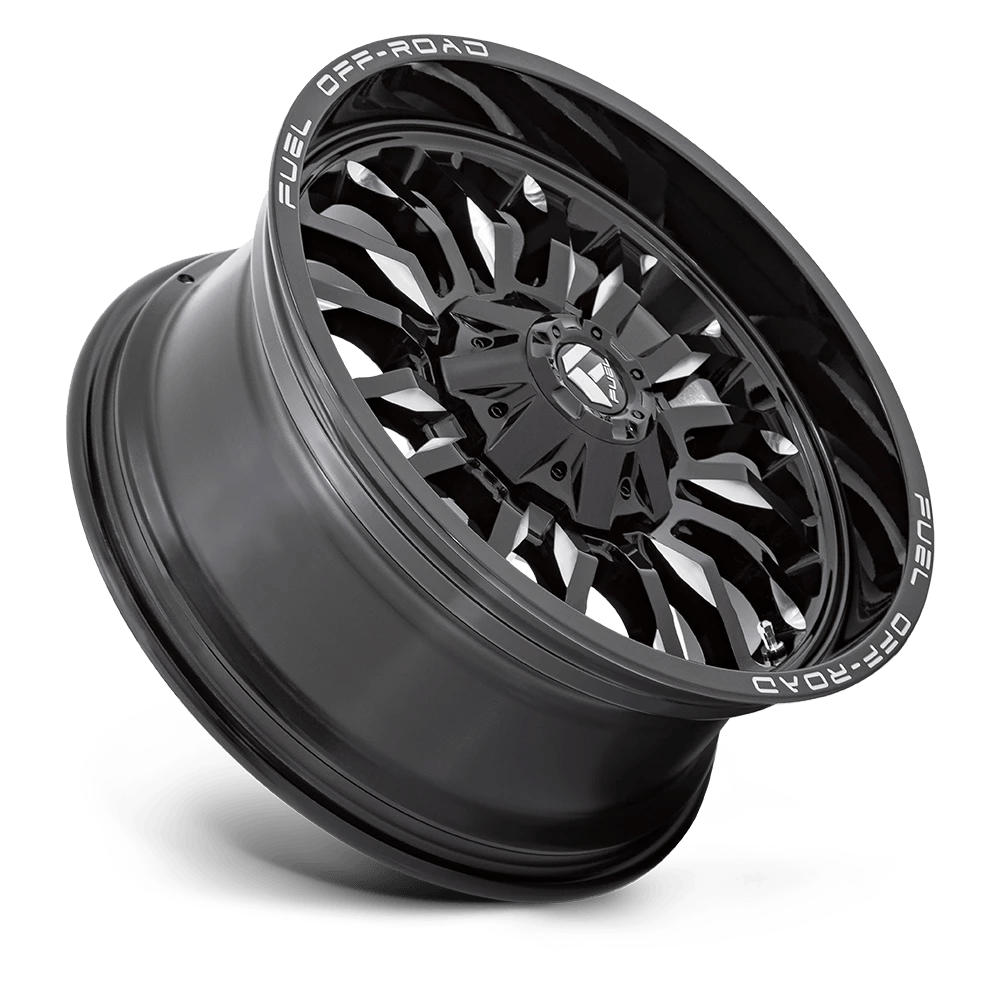20x10 Fuel D795 Arc Gloss Black Milled Wheel 8x170 (-18mm)