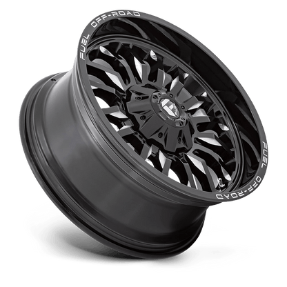 20x10 Fuel D795 Arc Gloss Black Milled Wheel 8x170 (-18mm)