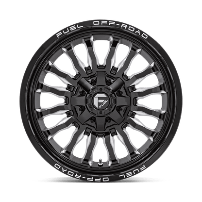 20x10 Fuel D795 Arc Gloss Black Milled Wheel 8x170 (-18mm)