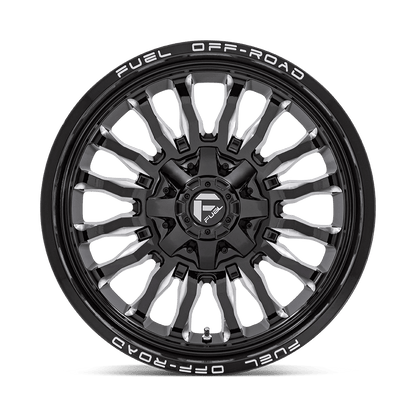 22x10 Fuel D795 Arc Gloss Black Milled Wheel 8x180 (-18mm)
