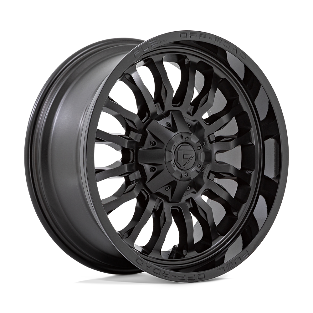 20x9 Fuel D796 Arc Matte Black W/Gloss Black Lip Wheel 5x4.5/5x5 (1mm)