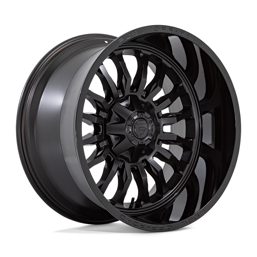 22x12 Fuel D796 Arc Matte Black Gloss Lip Wheel 6x135/6x5.5 (-44mm)