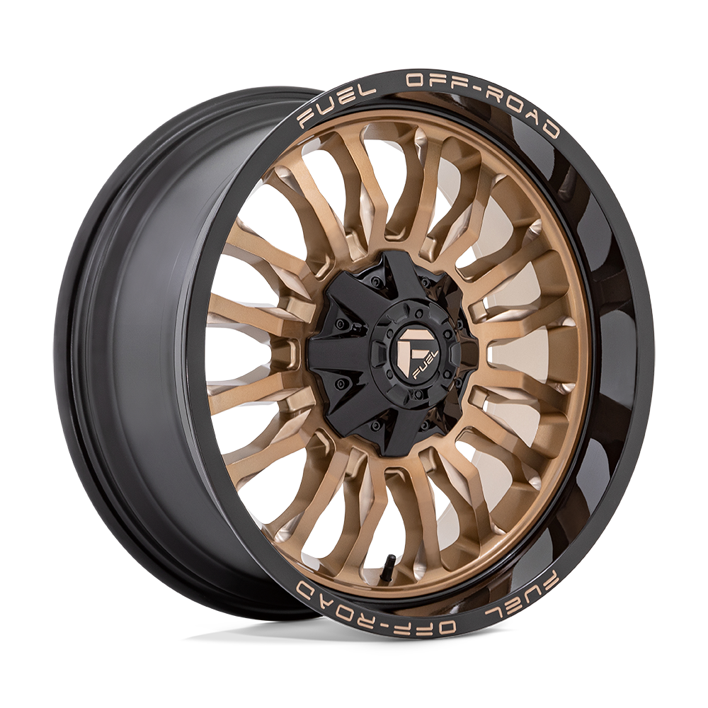 22x12 Fuel D797 Arc Platinum Bronze Black Lip Wheel 6x135/6x5.5 (-44mm)