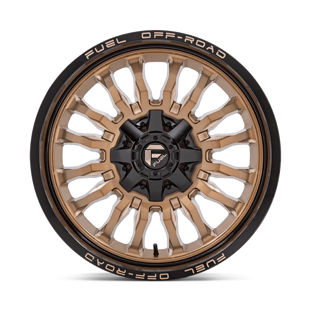 22x10 Fuel D797 Arc Platinum Bronze With Black Lip Wheel 8x170 (-18mm)