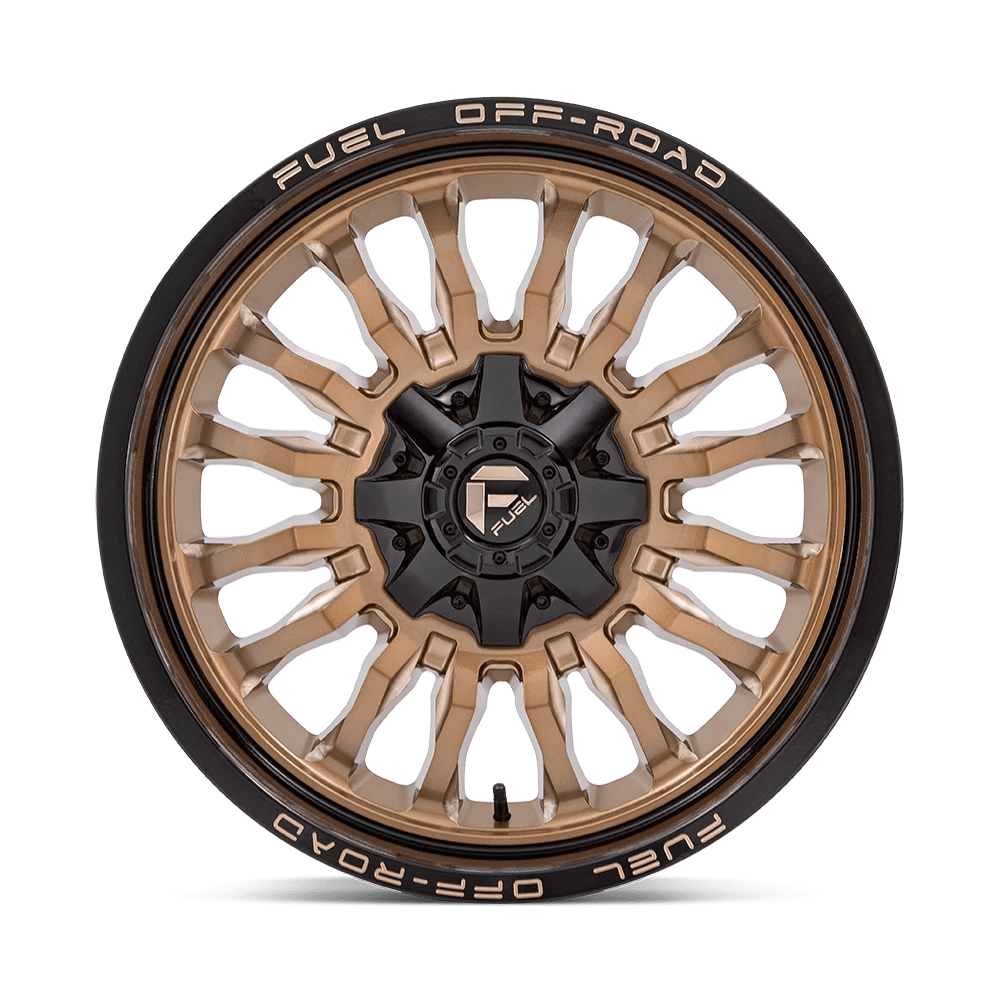 20x9 Fuel D797 Arc Platinum Bronze With Black Lip Wheel 6x5.5 (1mm)