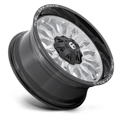20x10 Fuel D798 Arc Silver Brushed Face Wheel 8x170 (-18mm)