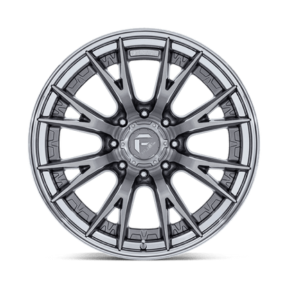 20x9 Fuel Off-Road FC402 Catalyst Platinum With Chrome Lip Wheel 8x170 (1mm)