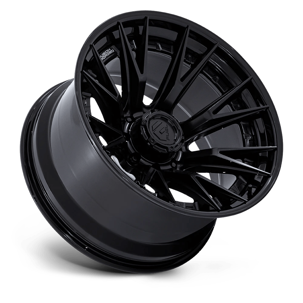 20x9 Fuel FC402 Catalyst Matte Black W/ Gloss Black Lip Wheel 8x170 (1mm)