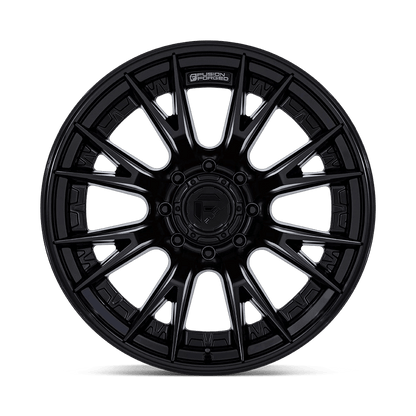 22x12 Fuel FC402 Catalyst Matte Black W/ Gloss Black Lip Wheel 8x180 (-44mm)