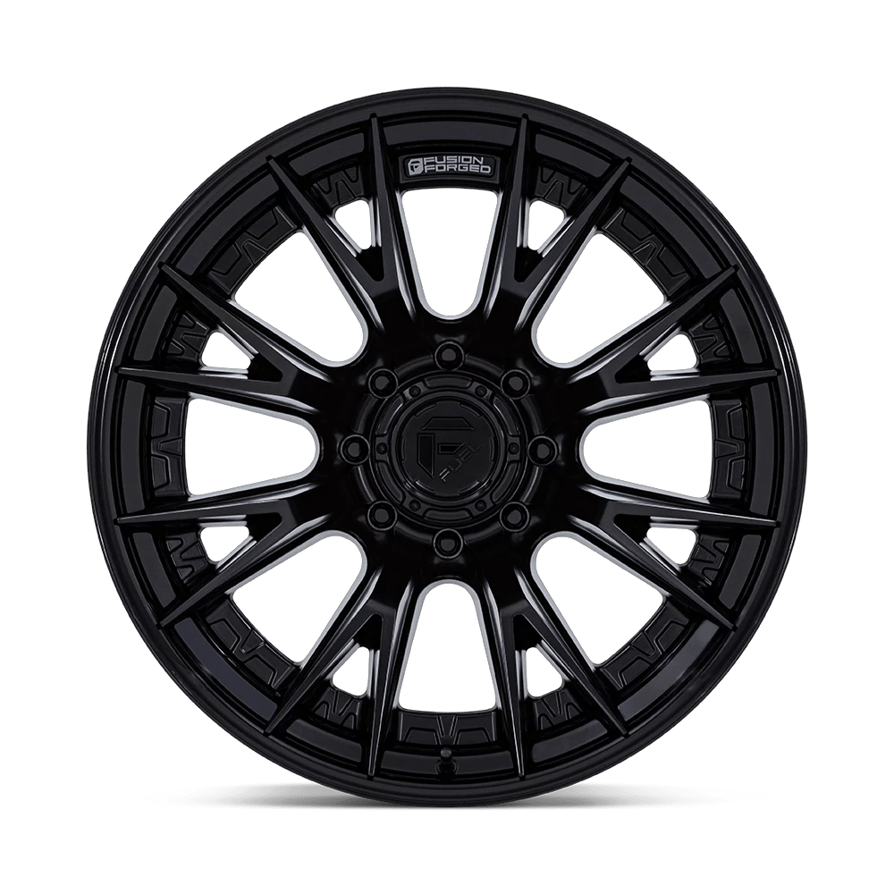 22x12 Fuel FC402 Catalyst Matte Black W/ Gloss Black Lip Wheel 8x6.5 (-44mm)