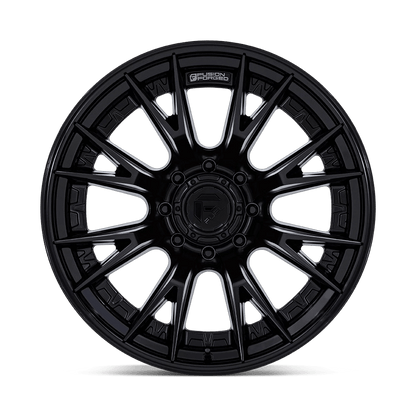 22x12 Fuel FC402 Catalyst Matte Black W/ Gloss Black Lip Wheel 8x6.5 (-44mm)