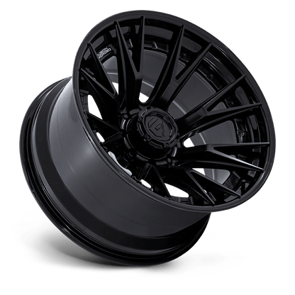 22x10 Fuel FC402 Catalyst Matte Black W/ Gloss Black Lip Wheel 8x170 (-18mm)
