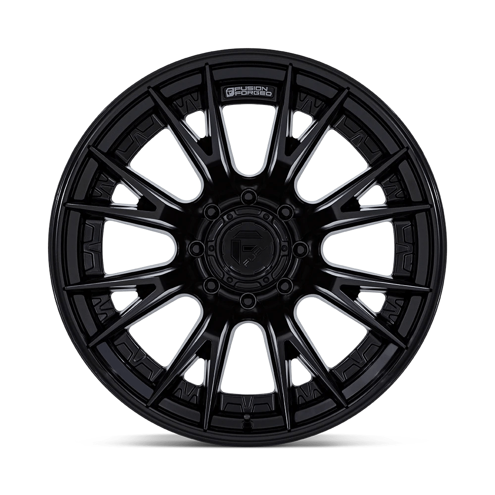 22x10 Fuel FC402 Catalyst Matte Black W/ Gloss Black Lip Wheel 8x180 (-18mm)