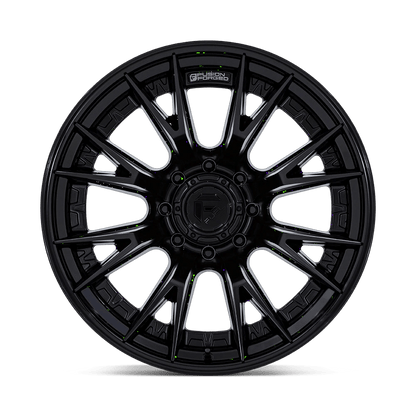 22x10 Fuel FC402 Catalyst Matte Black W/ Gloss Black Lip Wheel 8x6.5 (-18mm)