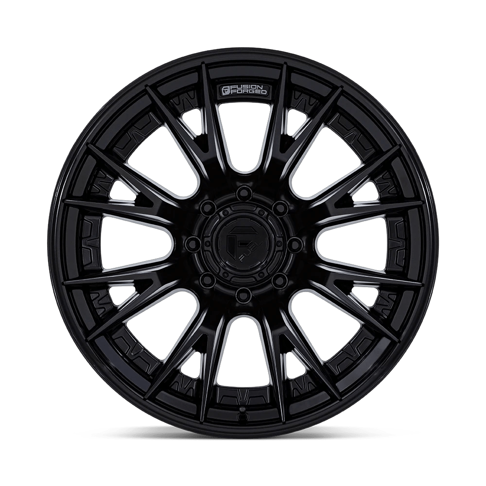 24x12 Fuel FC402 Catalyst Matte Black W/ Gloss Black Lip Wheel 8x6.5 (-44mm)