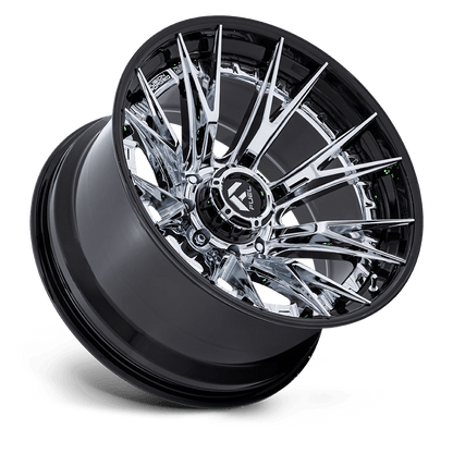 22x12 Fuel Off-Road FC402 Catalyst Chrome W/ Gloss Black Lip Wheel 8x170 (-44mm)