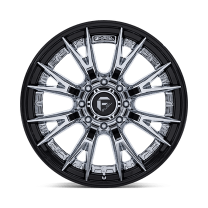 22x12 Fuel Off-Road FC402 Catalyst Chrome W/ Gloss Black Lip Wheel 8x6.5 (-44mm)