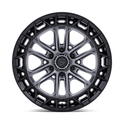 17x9 Fuel Off-Road FC874 Celsius Matte Gunmetal W/ Matte Black Wheel 6x5.5 (1mm)